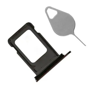 OnlyTech - Cajón doble SIM negro con extractor de repuesto para iPhone 11 Pro y 11 Pro Max