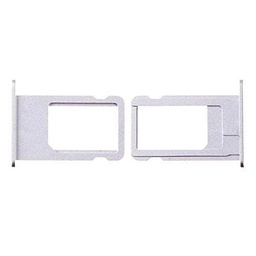 HOUSEPC Soporte Sim para iPhone 6 Plus Plateado