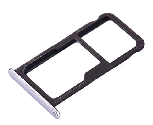 Porta Tarjeta Sim Y Micro SD Para Huawei P8 Lite 2017 Blanco