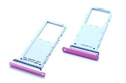 Handywest - Soporte para tarjetas SIM Galaxy Note 10 SM-N970F color rosa y rosa
