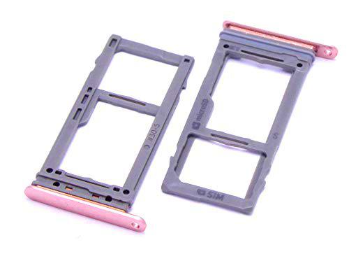 handywest Compatible con Samsung Galaxy S9 Plus SM-G965F Rose SIM Card Card Micro SD Memory Holder Tray Slot Memory Card Card SD Ranura SIM Card Holder adaptador soporte