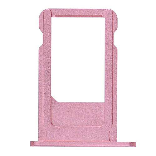 SPARFIX® - Cajón color oro rosa para tarjeta Nano Sim para iPhone 6S de 4,7&quot;