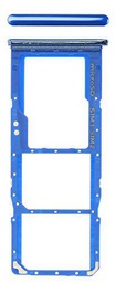 A70 Spartechnik Bandeja para Tarjeta SIM para Samsung Galaxy Dual A705F, Color Azul