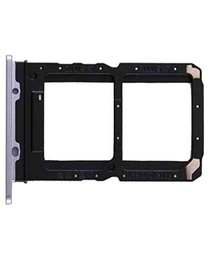Bandeja Dual SIM para REALME X2 Pro Color Plata Rail Adaptador Tarjeta Lateral