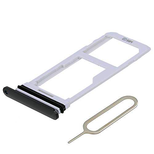 MMOBIEL Bandeja de Tarjeta Porta Dual Sim Ranura Compatible con LG Q Stylo 4 2018