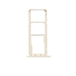 YuYue 2X Doble SIM Tarjeta Bandeja Ranura Soporte para Samsung Galaxy A11 2020 A115 / A115F Blanco