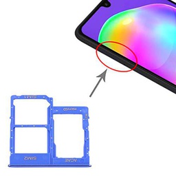 YAHLSEN La Bandeja de Tarjeta SD Bandeja de Tarjeta SIM Bandeja de Tarjeta SIM + + Micro for Samsung Galaxy A315 / A31 (Color : Blue)