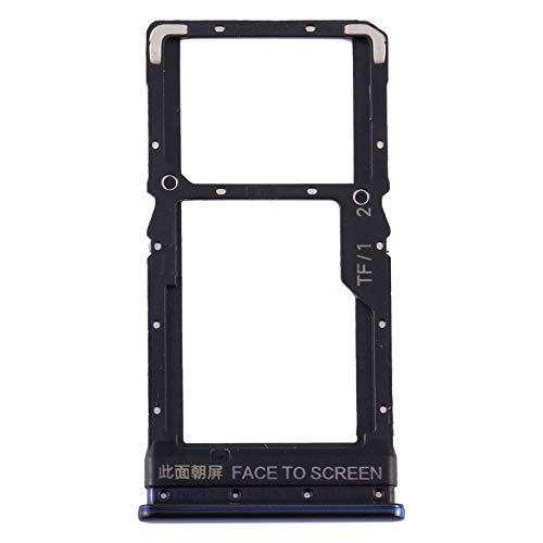 RUNNA Durable Tarjeta SIM Tray + Tarjeta SIM Tray/Micro SD Tarjeta Bandeja para Xiaomi Poco X3 / Poco X3 NFC (Color : Black)