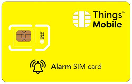 Tarjeta SIM para sistemas de alarma antirrobo - GSM / 2G / 3G / 4G