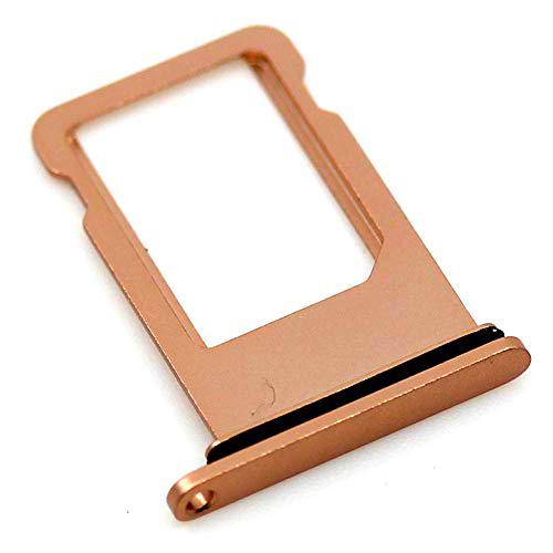 Soporte de tarjeta SIM compatible con Apple iPhone 8 Plus Soporte de oro Bandeja deslizante con mungoo paño de limpieza de la pantalla