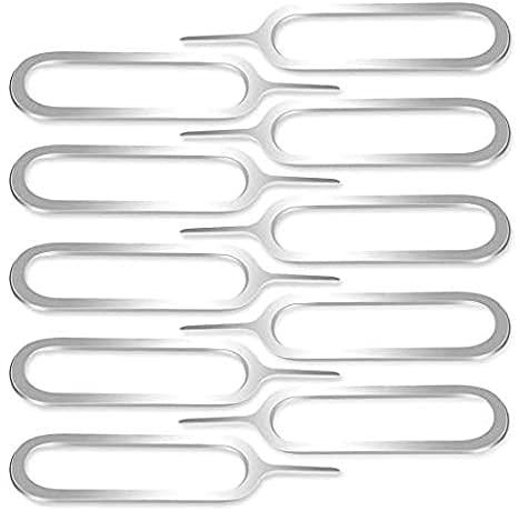 Blockbreakers - Juego de 10 extractores de bandeja SIM y tarjeta Mini SD compatible con todas las marcas de smartphones y tabletas.