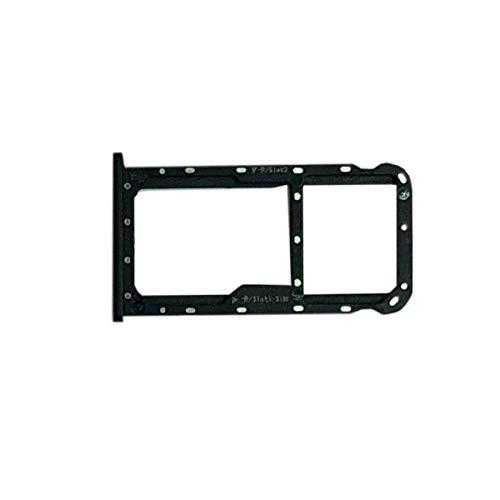 Compatible Para Huawei Mate 10 Lite (rne-l23 rne-l21 rne-l01) alloggio Soporte Adaptador Card SIM Tray carro porta tarjetas Nano sim1 + memoria micro SD o tarjeta Sim2