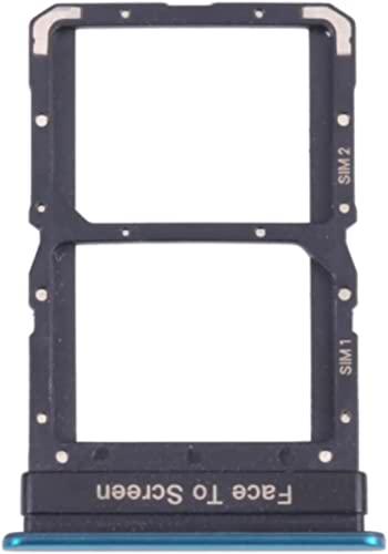 Compatible con Xiaomi Redmi Note 10 Pro 5G / Poco X3 GT Carro Bandeja alojamiento tray porta tarjeta nano Sim1+ SIM 2 + ranura delgada alojamiento Memoria Micro SD CARD (negro)
