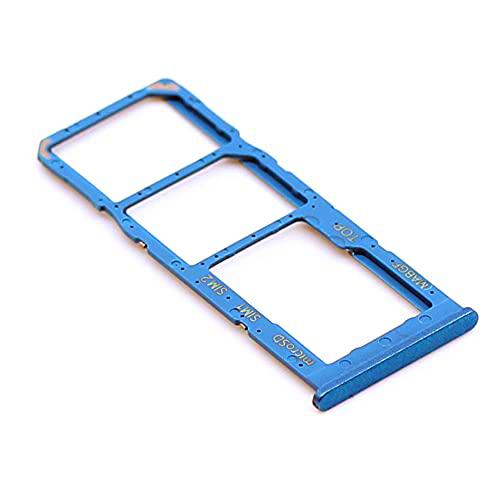 Soporte de Tarjeta SIM para Samsung Original para Samsung Galaxy M12 (M127F) Verde Bandeja de Tarjeta de Memoria Trineo con paño de Limpieza de Pantalla mungoo