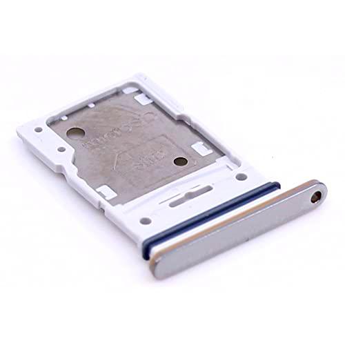 Soporte de tarjeta SIM para Samsung Original para Samsung Galaxy A53 5G (A536B) Blanco Soporte de tarjeta de memoria bandeja deslizante con mungoo pantalla paño de limpieza