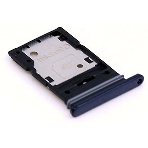 Soporte de tarjeta SIM para Samsung Original para Samsung Galaxy A53 5G (A536B) Negro Soporte de tarjeta de memoria bandeja de deslizamiento con mungoo pantalla paño de limpieza