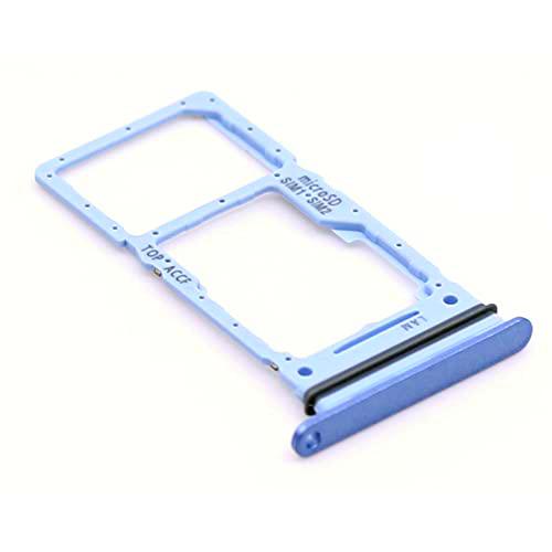 Soporte de tarjeta SIM para Samsung Original para Samsung Galaxy A33 5G (A336B) Azul Soporte de tarjeta de memoria bandeja de deslizamiento con mungoo pantalla paño de limpieza