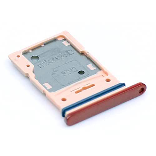 Soporte de tarjeta SIM para Samsung Original para Samsung Galaxy A53 5G (A536B) Naranja Soporte de tarjeta de memoria bandeja deslizante con mungoo pantalla paño de limpieza