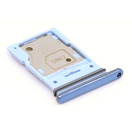 Soporte de tarjeta SIM para Samsung Original para Samsung Galaxy A53 5G (A536B) Azul Soporte de tarjeta de memoria bandeja deslizante con mungoo pantalla paño de limpieza