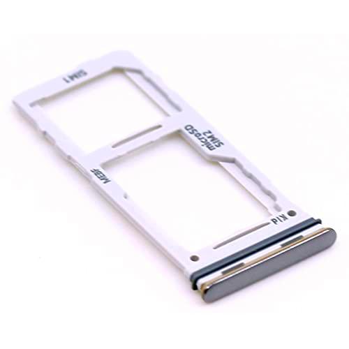 Soporte de tarjeta SIM para Samsung Original para Samsung Galaxy M52 5G (M526B) Blanco Soporte de tarjeta de memoria bandeja deslizante con mungoo pantalla paño de limpieza