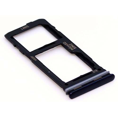Soporte de tarjeta SIM para Samsung Original para Samsung Galaxy M52 5G (M526B) Negro Soporte de tarjeta de memoria bandeja de deslizamiento con mungoo pantalla paño de limpieza