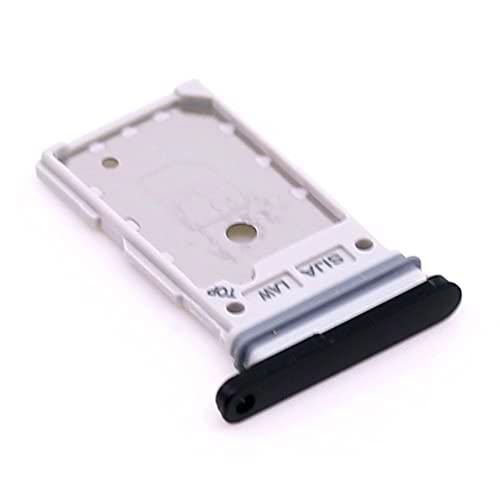 Soporte de tarjeta SIM para Samsung Original para Samsung Galaxy S22 Ultra (S908B) Gris Soporte de tarjeta de memoria bandeja deslizante con mungoo pantalla paño de limpieza