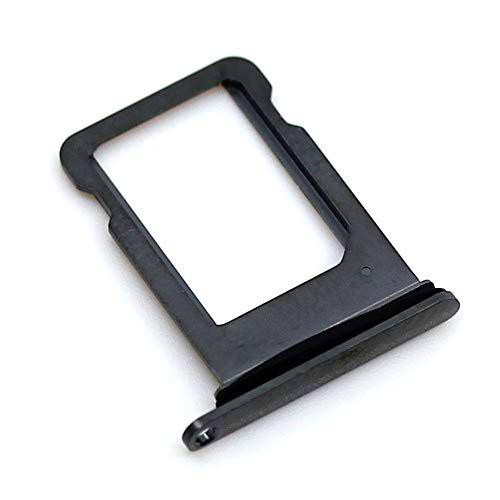 Soporte de tarjeta SIM compatible con Apple iPhone Xs Bandeja de soporte gris con mungoo paño de limpieza de la pantalla