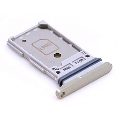 Soporte de tarjeta SIM para Samsung Original para Samsung Galaxy S21 FE (G990B) Bandeja de soporte verde Deslice con mungoo pantalla paño de limpieza