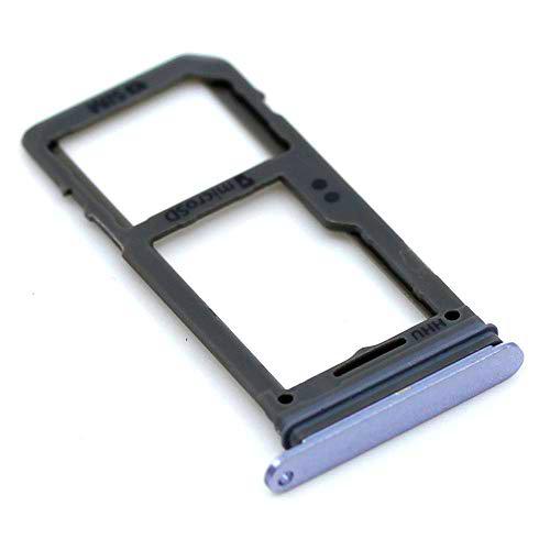 Soporte de Tarjeta SIM para Samsung Original para Samsung Galaxy S8 Plus (G955F) Violeta Bandeja de Tarjeta de Memoria Trineo con paño de Limpieza de Pantalla mungoo