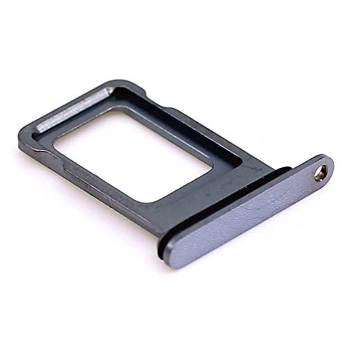 Soporte de tarjeta SIM compatible con Apple iPhone 13 Pro Max Bandeja de soporte azul deslizante con mungoo Paño de limpieza de pantalla