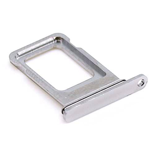 Soporte de tarjeta SIM compatible con Apple iPhone 13 Pro Max Bandeja de soporte de plata con mungoo pantalla paño de limpieza