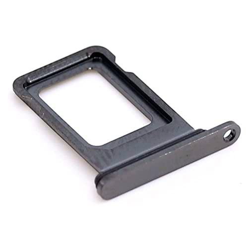 Soporte de tarjeta SIM compatible con Apple iPhone 13 Pro Negro Bandeja de soporte con mungoo pantalla paño de limpieza