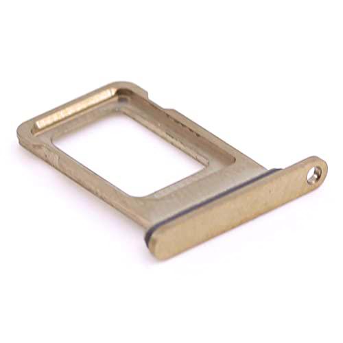 Soporte de tarjeta SIM compatible con Apple iPhone 13 Pro Max bandeja de soporte de oro con mungoo pantalla paño de limpieza