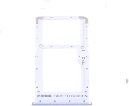 Compatible con Xiaomi Redmi Note 10 Pro 5G / Poco X3 GT Carro Bandeja alojamiento tray porta tarjeta nano Sim1+ SIM 2 + ranura delgada alojamiento memoria Micro SD Card (Silver)