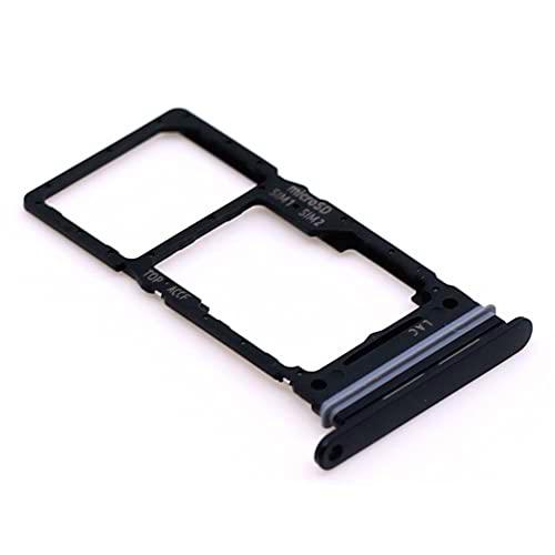 Soporte de tarjeta SIM para Samsung Original para Samsung Galaxy A33 5G (A336B) Negro Soporte de tarjeta de memoria bandeja de deslizamiento con mungoo pantalla paño de limpieza