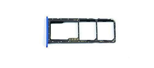 Compatible para Huawei View 10 Lite/Honor 8 X Try Tray Bandeja alojamiento para Guardar Tarjeta Dual SIM Card sim1 Sim2 + Ranura Trineo para Lector de Memoria Micro SD