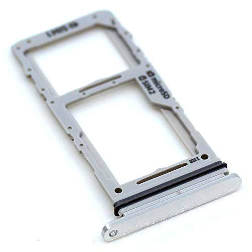 Soporte de tarjeta SIM para Samsung Original para Samsung Galaxy Note 10 Plus (N975F) Azul bandeja de tarjeta de memoria trineo con paño de limpieza de pantalla mungoo