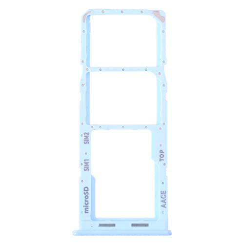 Compatible con Samsung Galaxy A13 4G A135 A135F SM-A135F Carrito Bandeja Porta Tarjetas Nano Sim 1+ SIM 2 + Ranura Delgada Alojamiento Memoria Micro SD Card (Azul)