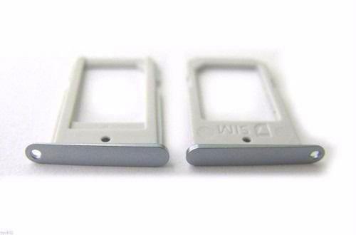 'Slot trineo Puerta SIM alloggio tarjeta bandeja Nano SIM "compatible para Samsung Galaxy S6 EDGE G925 G925 F Grey