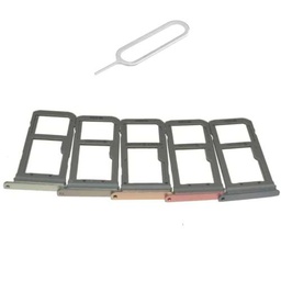 Générique Samsung Galaxy S7 - Cajón para tarjeta SIM Duo y soporte micro-SD