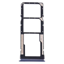 Byr883onJa Tarjeta Socket SIM + placa de tarjeta SIM + bandeja de tarjeta Micro SD para Xiaomi Redmi Note 9 5G / RedMI Note 9T M2007J22G M2007J22C (Color: negro)
