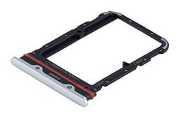 ICONIGON Reemplazo para Mi Note 10 Lite SIM Card Tarjetas Soporte con Junta (Glacier White)