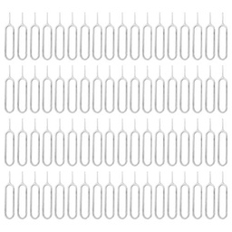 Hemobllo 4000 unids tarjeta SIM bandeja removedor de expulsión pin clave herramienta expulsión pines abridor de aguja eyector para teléfono celular teléfono inteligente tableta reloj enlace removedor