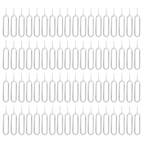 Hemobllo 4000 unids tarjeta SIM bandeja removedor de expulsión pin clave herramienta expulsión pines abridor de aguja eyector para teléfono celular teléfono inteligente tableta reloj enlace removedor