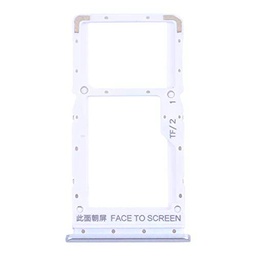 Compatible con Xiaomi Redmi Note 10 5G /Poco M3 Pro 5G /Note 10T 5G M2103K19G M2103K19C M2103K19PG Bandeja para tarjeta SIM 1 + ranura SIM 2 o trineo para lector de memoria Micro SD (negro)