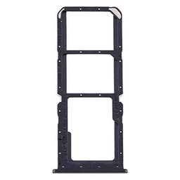 Compatible con OPPO A32 / A53 4G / A33 2020 / A53s / A11s PDVM00 Carro Bandeja Bandeja Bandeja Porta Tarjeta Sim 1+ SIM 2 + Soporte SLOT SLITTA Alojamiento Memoria Micro SD Card (Negro)