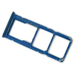 jbTec Soporte para tarjeta SD/Dual SIM para Samsung Galaxy A50, color azul