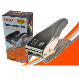 Trade Shop - Herramienta cortadora de corte Dual SIM Card 2 en 1 Tris adaptador Micro Nano Li-s315