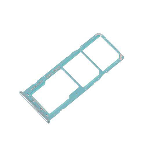 jbTec - Soporte para tarjeta SD y tarjeta SIM dual para Samsung Galaxy A51/A71, color azul
