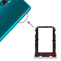 MOHAME La Bandeja de Tarjeta SIM Bandeja de Tarjeta SIM + for Xiaomi Mi CC9 Pro Alta qualità (Color : White)